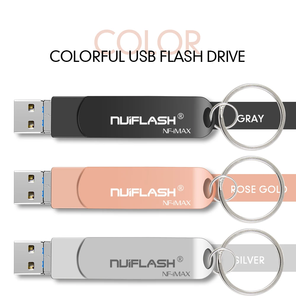 USB флэш-накопитель iPhone флэш-накопитель OTG TypeC флеш-накопитель HD карта памяти 8 ГБ 16 ГБ 32 ГБ 64 Гб 128 ГБ флешка