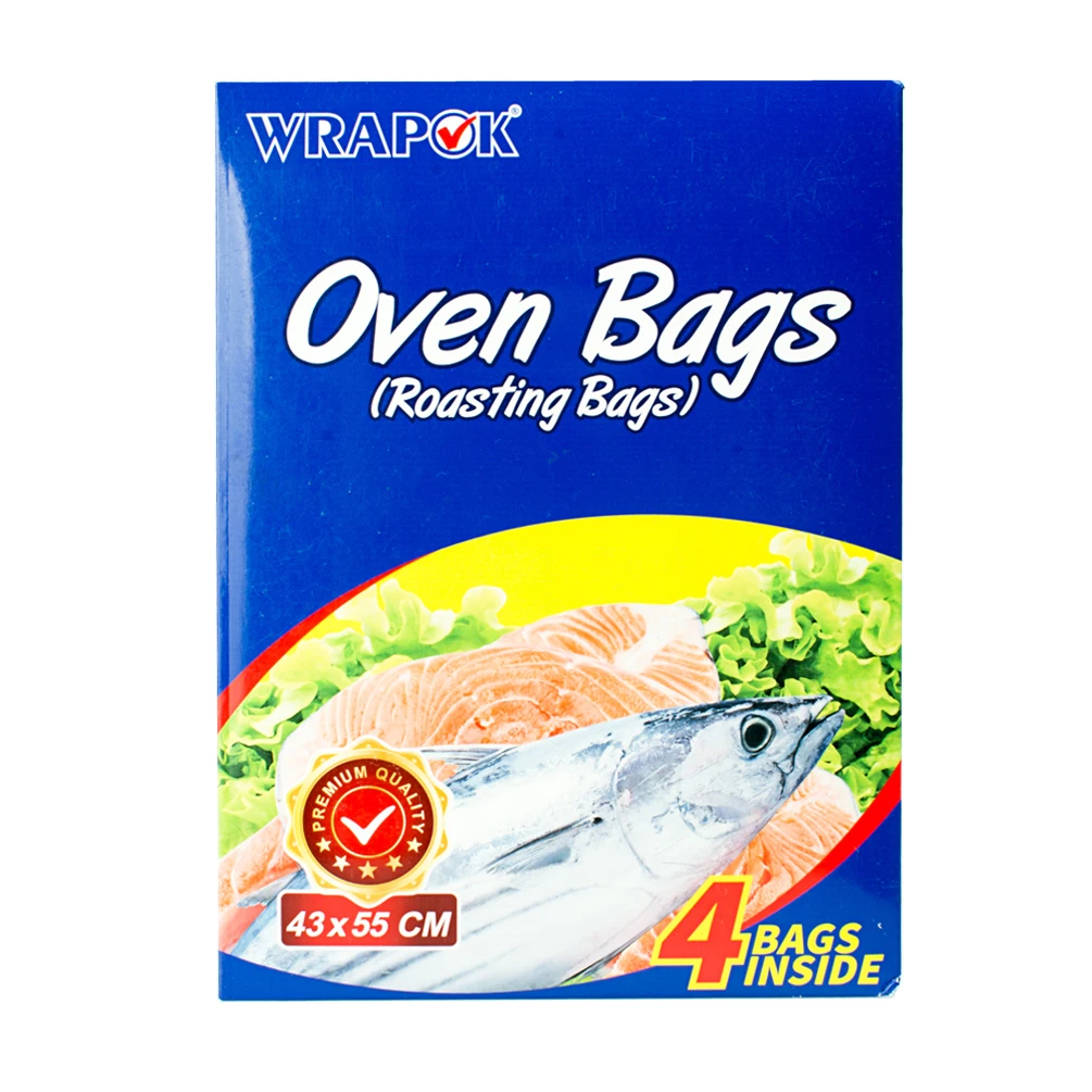Пакеты для готовки индейки в духовке WRAPOK большие размеры рифленые сумки без