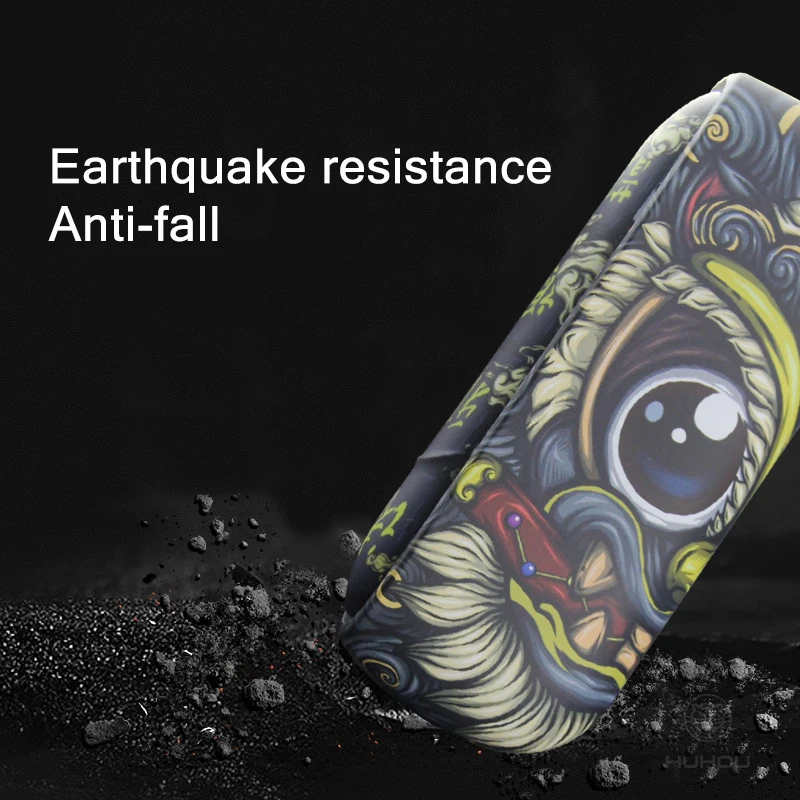 Защитный чехол для IQOS 3 0 + боковой Чехол duo аксессуары электронных сигарет 6 стилей