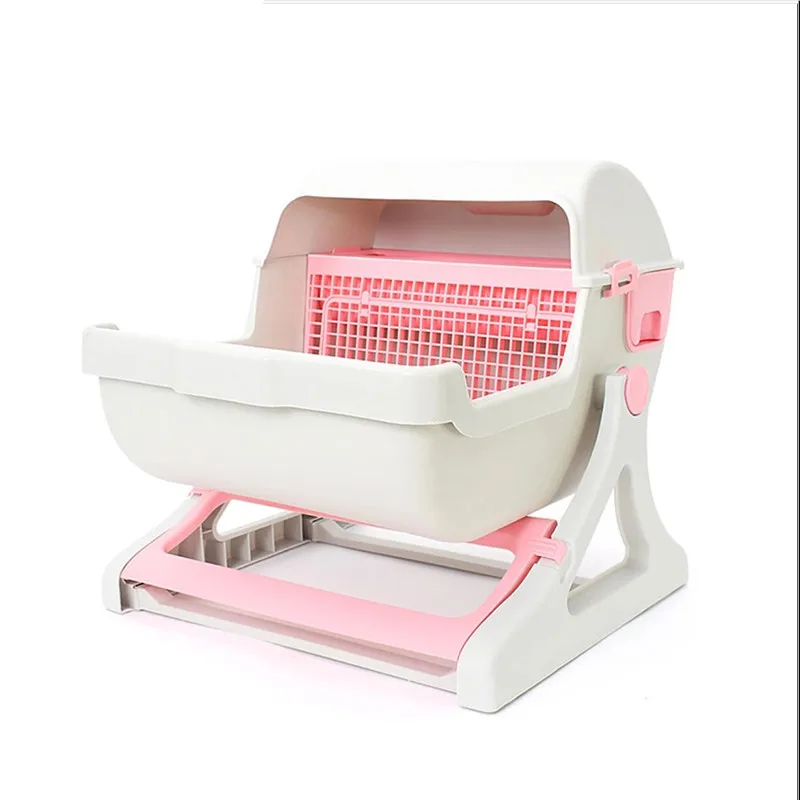 Американская полуавтоматическая очистка раковина для кошек мочеиспускания