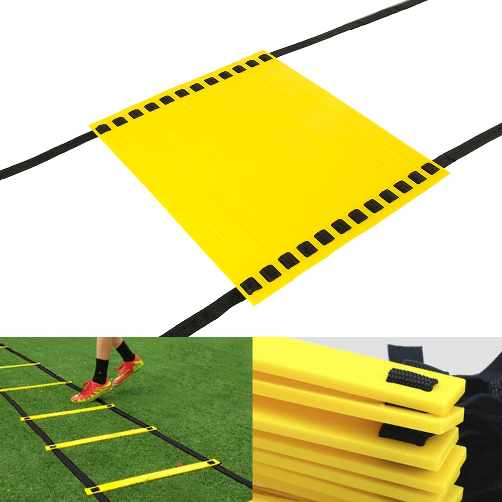 Регулируемая металлическая лестница нейлоновые лестницы для тренировок футбола