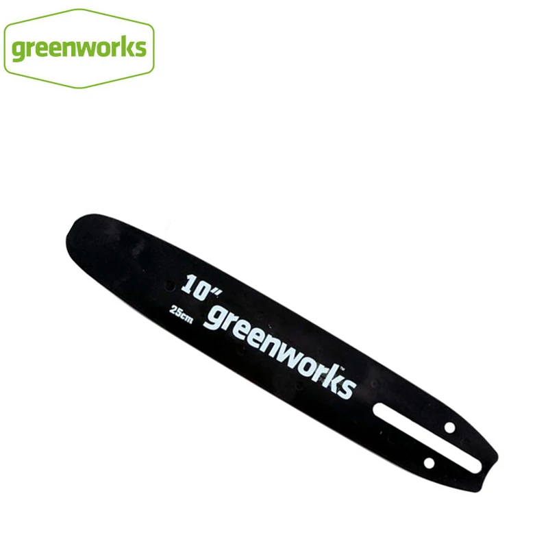 

Free Shipping Greenworks 10 Inch Guide Bar for 20362 2000102 And 29052 Genuine Greenworks Replacement Part Chainsaw Accessories