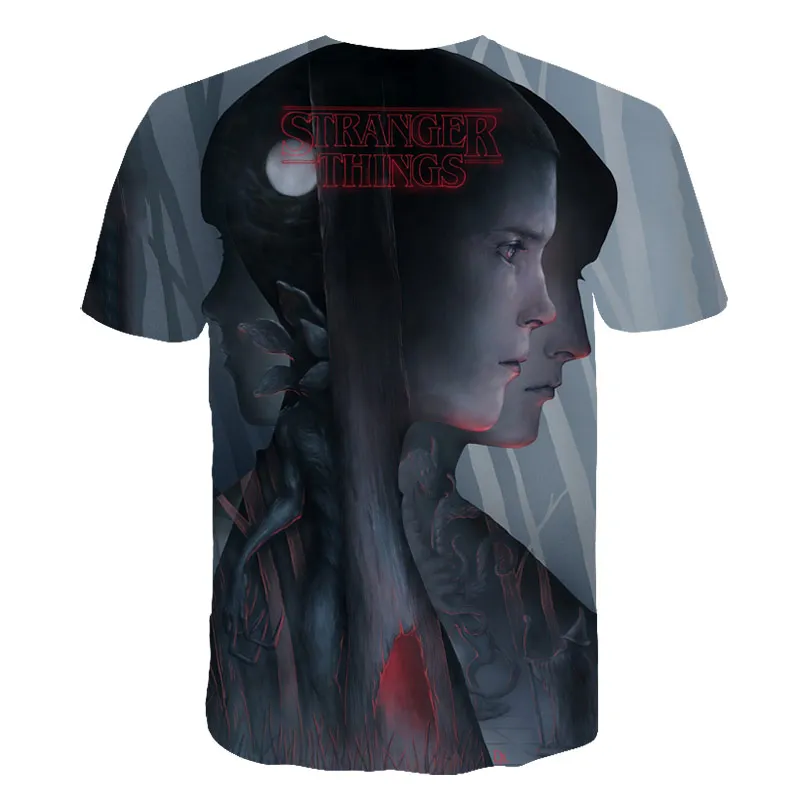 

Family Matching Outfits Cool Funny t shirt Men Women Kids Strange-things t-shirts Baby Clothes 3D Print Graphic T Shirts Boys