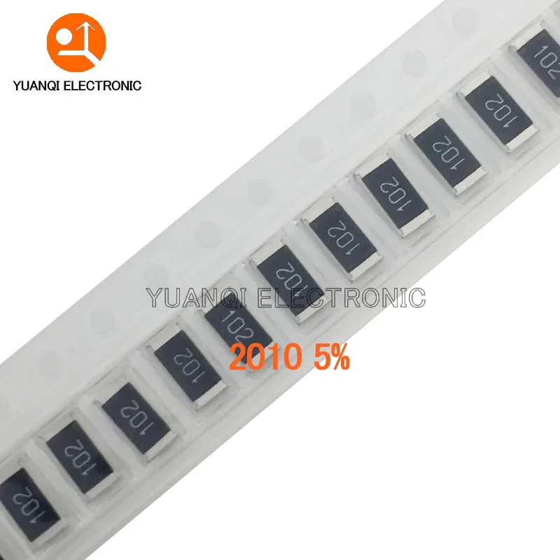 50 шт. резистор 2010 5% SMD 3/4 Вт 6.8R 7.5R 8.2R 9.1R 10R 11R 12R 13R 15R 16R 18R 20R 6 8 7 5 2 9 1 10 11 12 13 15 16 18 20