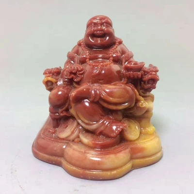 

Exquisite Sitting Cloth Bag Maitreya Buddha Ornaments