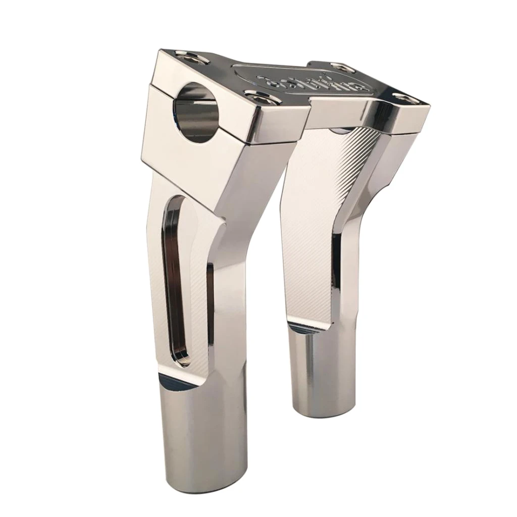 

Chrome - Motorcycle Aluminum Alloy 6" Inch HandleBar Riser Clamp Adapter