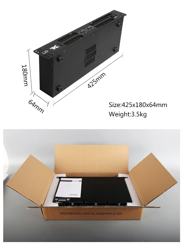 TKL 2*450 Вт 2 канальный Профессиональный усилитель мощности DJ для дома KTV 1U сабвуфер