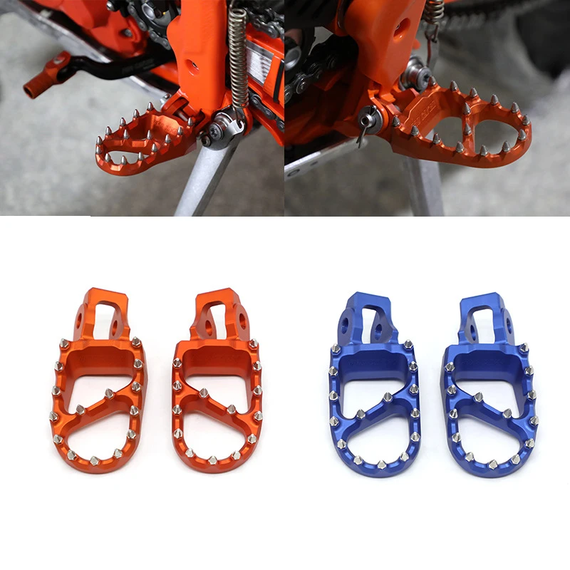 

Мотоциклетные широкие колышки MX, подставки для педалей KTM SX SXF EXC EXCF XC XCF XCW XCFW SMC 65 85 125 150 200 250 -530