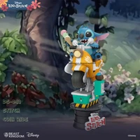 beast kingdom new disney lilo stitch rocking car limited edition peripheral hand made scene decoration toy collection gift