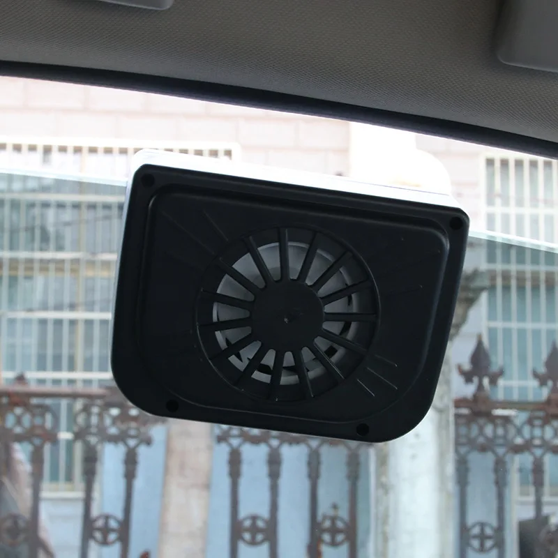 Автомобильный вытяжной вентилятор на солнечной батарее автомобильный для