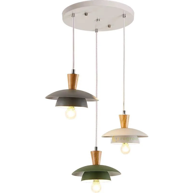 1 3 шт удивительные деревянные подвесные лампы украшение Скандинавское освещение