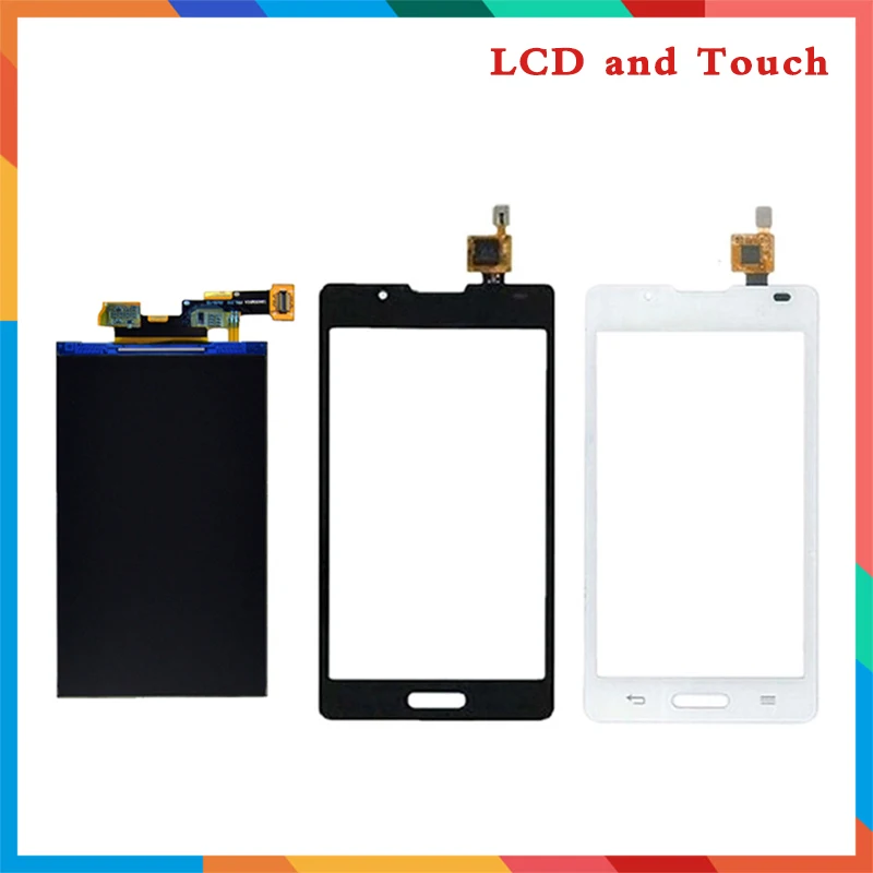 Высокое качество 4 3 &quotдля LG Optimus L7 II P710 ЖК-дисплей экран + сенсорный дигитайзер