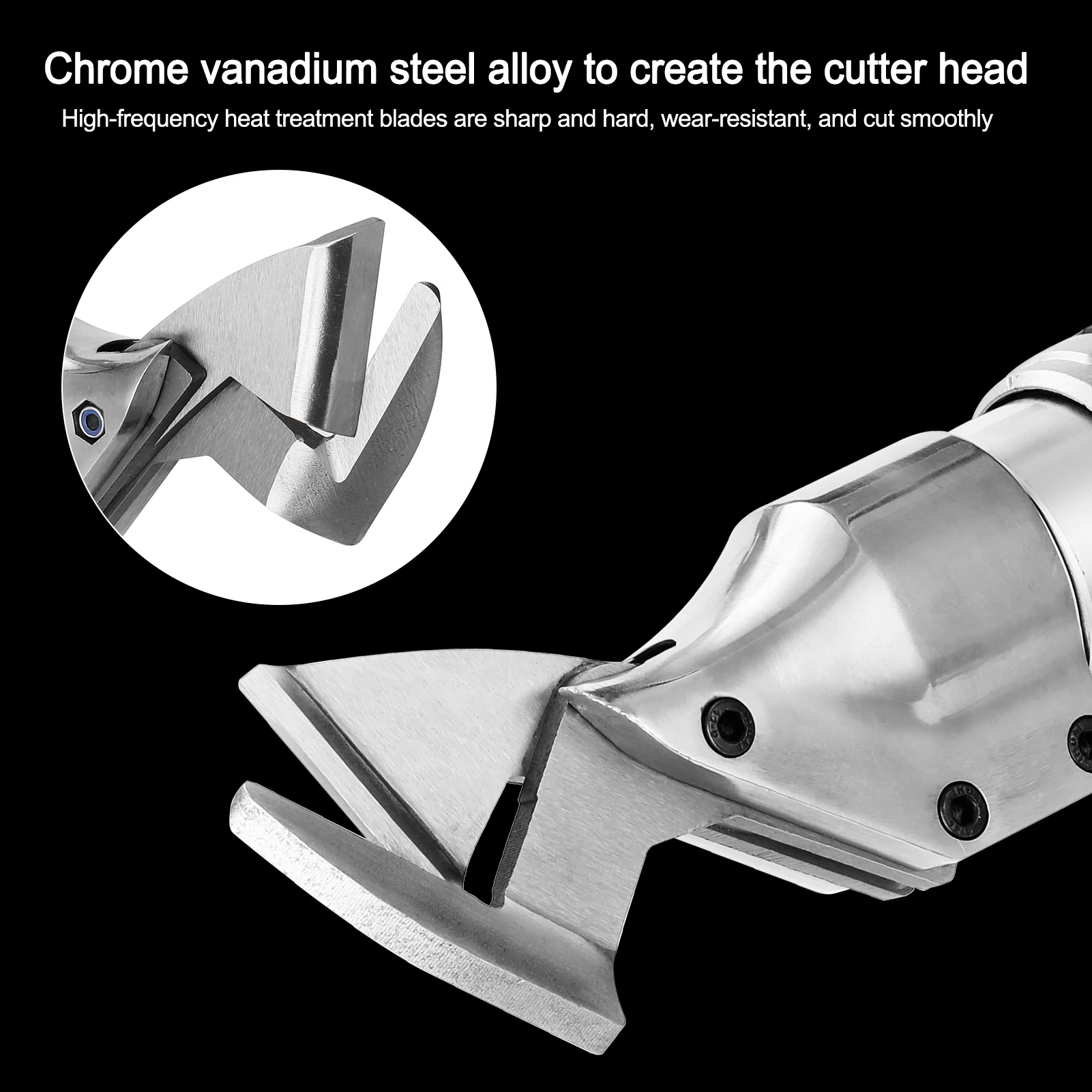 

Electric Cordless Cutter Iron Scissors Metal Cutting Tools Rechargeable Iron Shear Wireless Sheet Shears Steel Wire Cutter