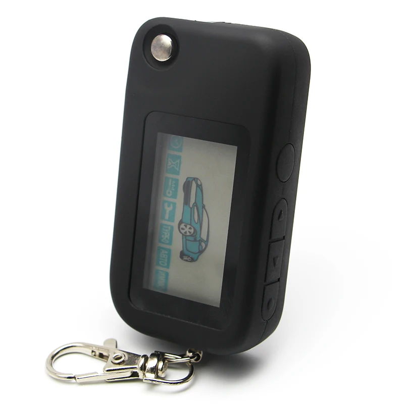 Двухсторонний пульт дистанционного управления с ЖК-дисплеем брелок-цепочка