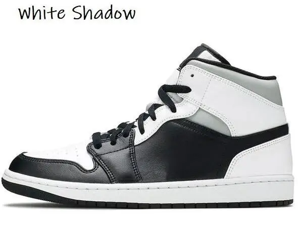 

High OG Light Smoke Grey 1 1s Basketball Shoes Black Court Purple Royal UNC University Blue Lucky Green Outdoor Sports US5.5-12