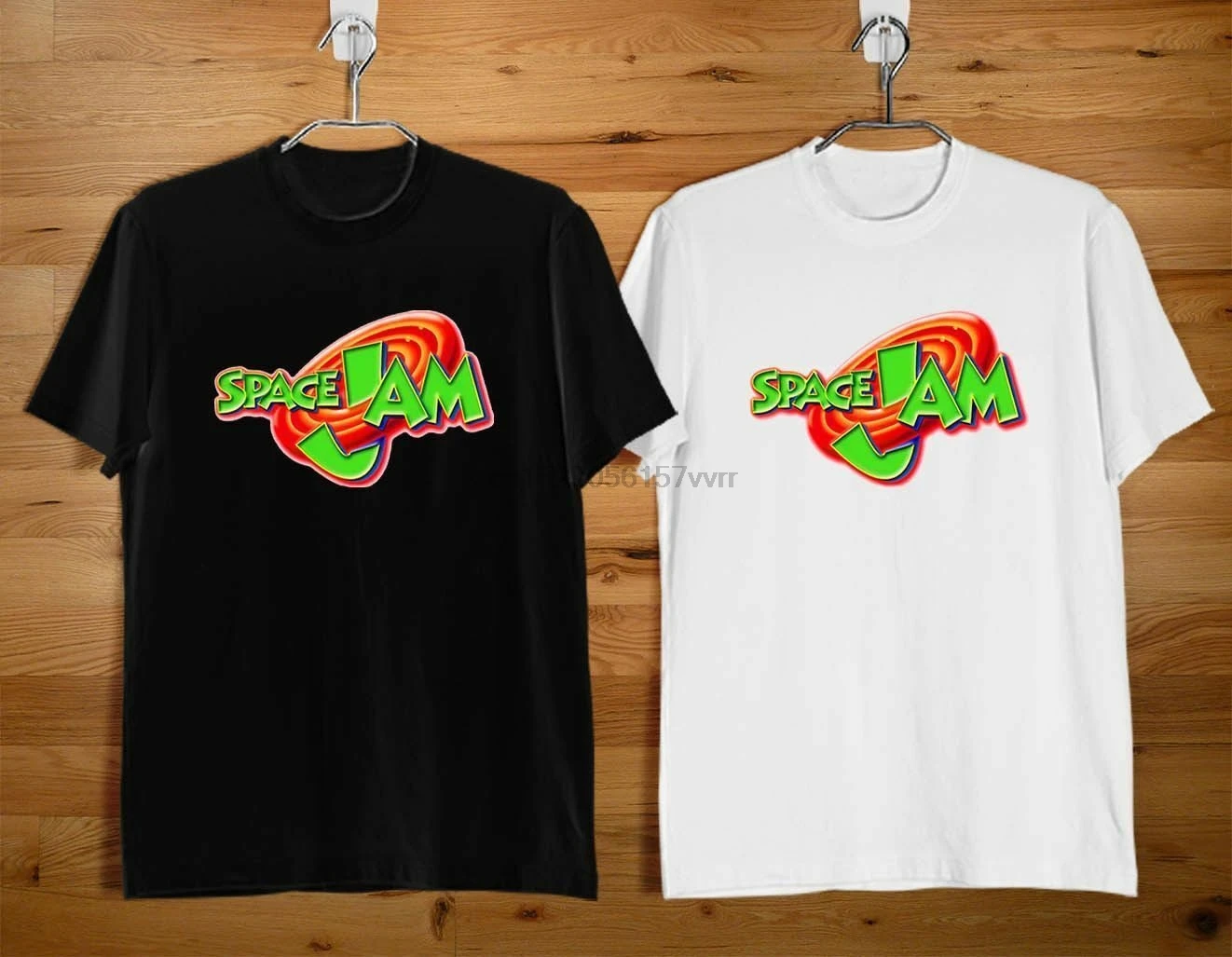 NEW SPACE JAM LOGO BLACK AND WHITE USA SIZE T-SHIRT S M L XL 2XL XXXL ZM1 |