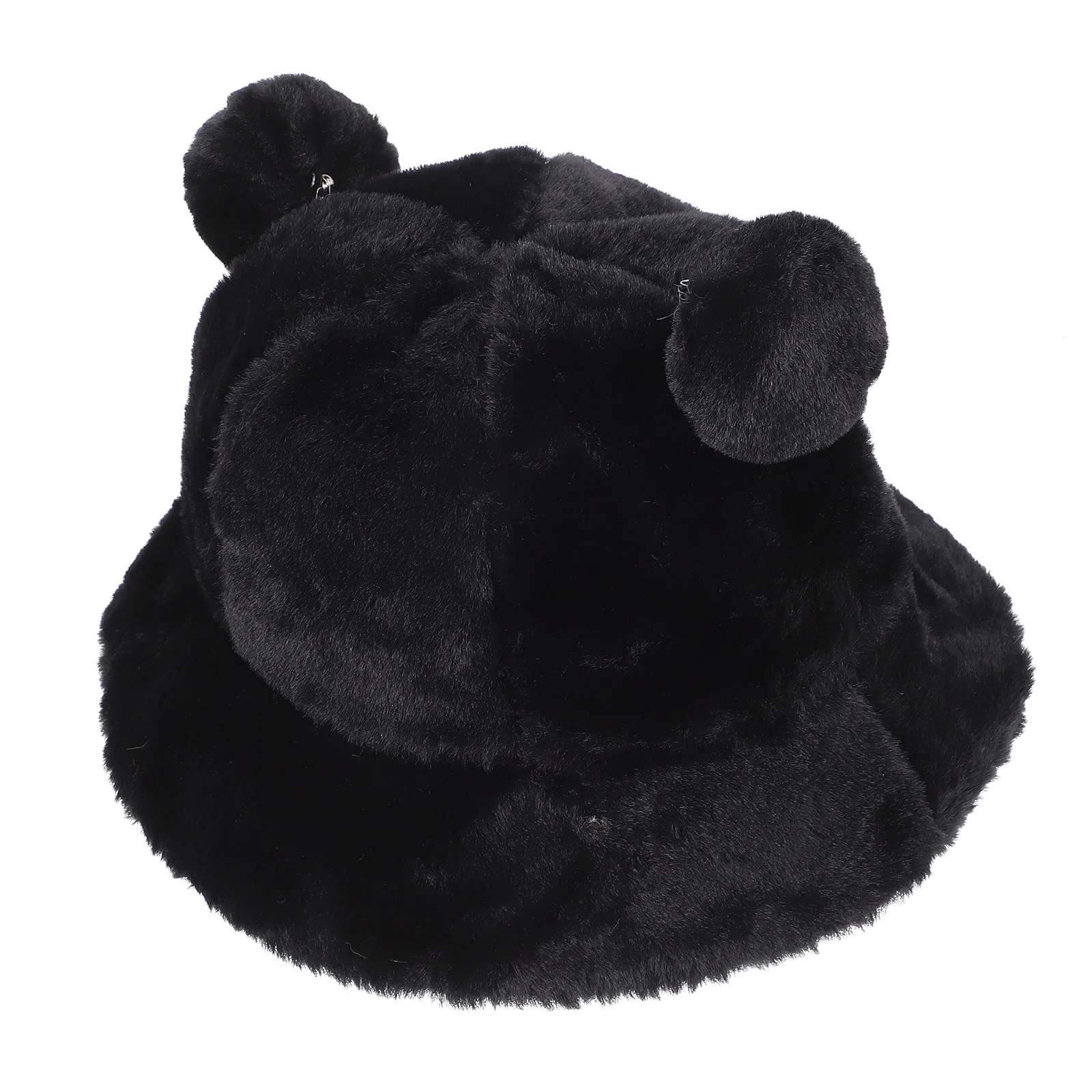 

Fashionable Girls Little Bear Ear Plush Hat Winter Hat for Outdoor