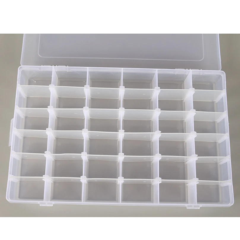 Съемная сетка для хранения алмазной вышивки 36 дюймов коробка стразов прозрачный