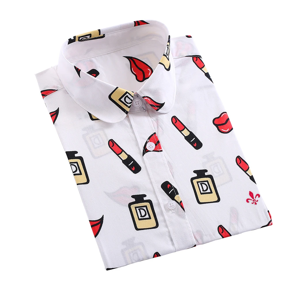Blusas femininas Лето blusa de Frio Feminina женская одежда рубашка blusinha Feminina Женская кружевная Большие размеры - Цвет: SS-WHITE-KOUHONG
