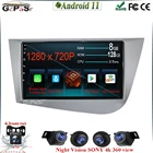 9 ''Android 11 для vw Seat Leon 2 MK2 2005 - 2012 Авторадио сенсорный экран Радио Мультимедийный видеоплеер навигация GPS