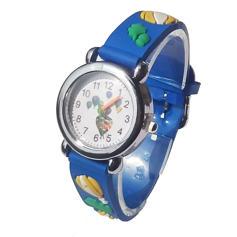 Часы Детские кварцевые с жирафом уткой и Китом | Наручные часы