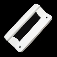 white zinc alloy plastic steel sliding door knob glass window furniture handle cabinet pull household hardware part