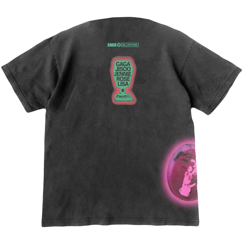 

LADY GAGA Fashion unisex print short sleeve T-shirt