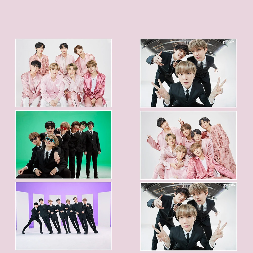 2 шт./лот поп звезда 2020 7-я годовщина фестиваль плакат JUNGKOOK V SUGA JIN JIMIN JHOPE наклейка