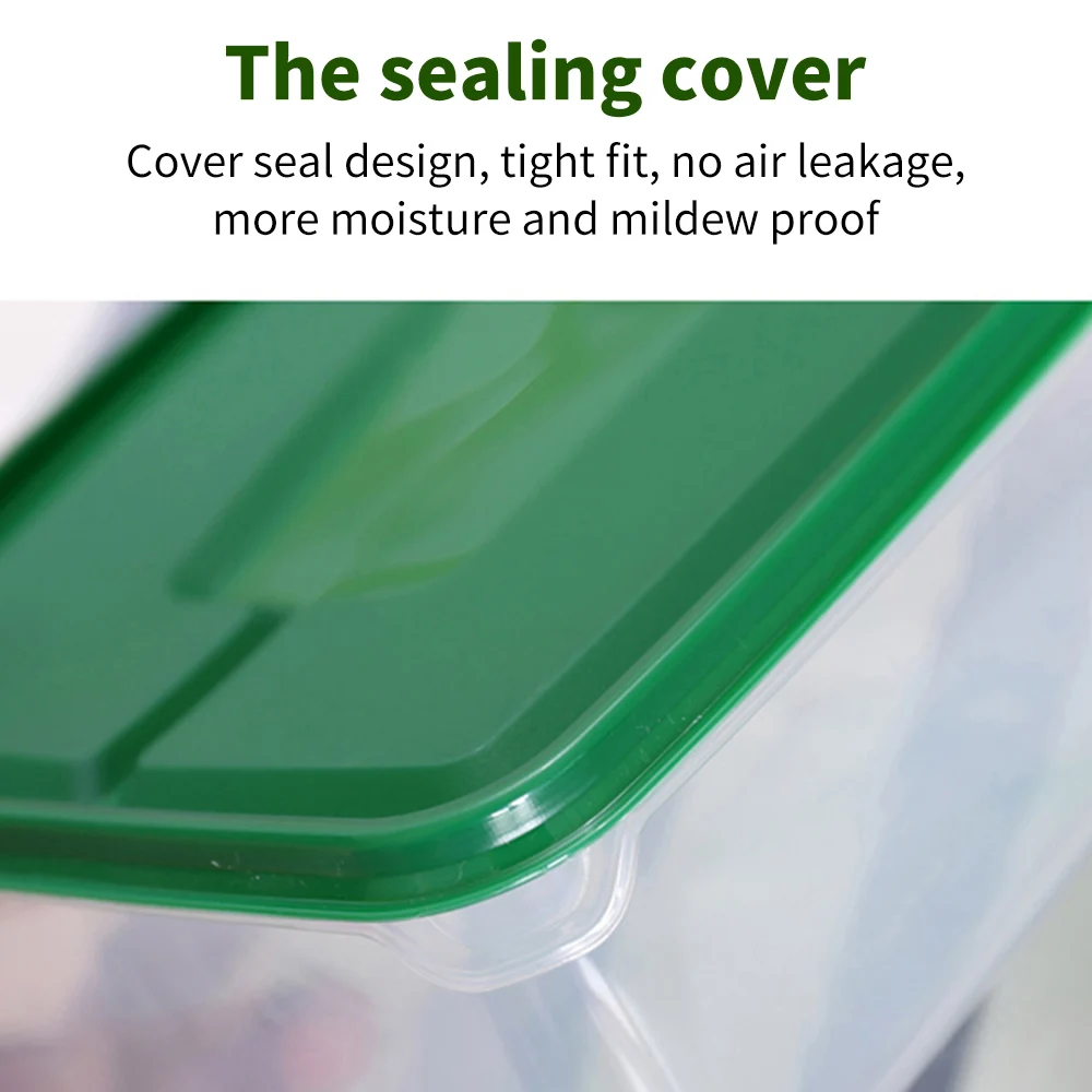 

17pcs Food Storage Container Food Storage Box Good Sealing Anti-Slipping Food Storage Container For Practical And Good Sealing