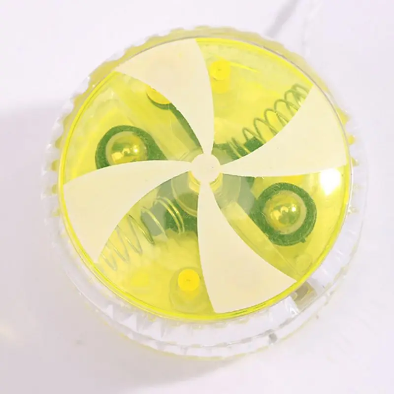 

2021 New 10 Pcs/set Children Yo-Yo Luminous New LED Flashing Ball Party Game Toys Kids for Boys Girls