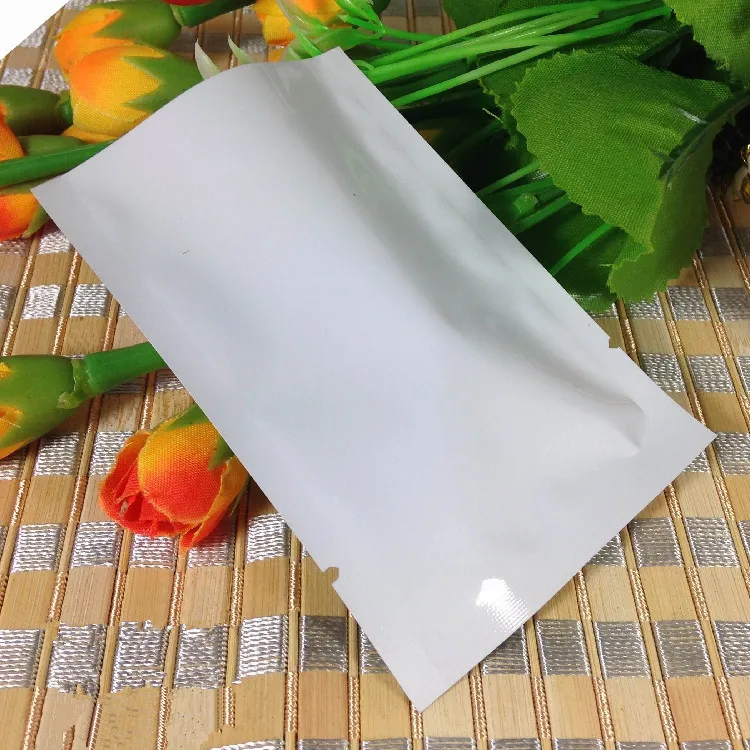 

New Fashion 200pcs 8cmx12cm (3.1'' * 4.7'') 170mic Aluminum Foil Vacuum Bags,Foil Vacuum Pouches,Powder Storage
