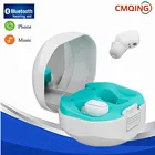 Перезаряжаемый слуховой аппарат, наушники, Умные Bluetooth невидимые наушники с регулируемым тоном, усилитель звука, внутриканальное слуховое устройство