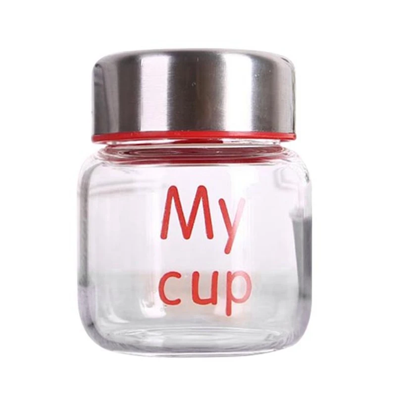 Стеклянная маленькая Герметичная Бутылка Для Воды герметичная устойчивая к