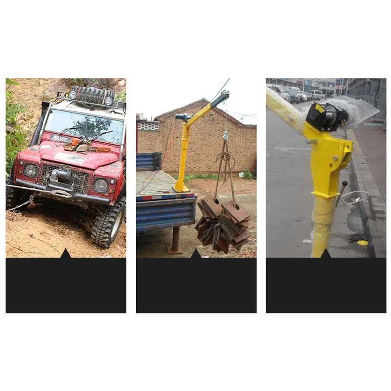 Электрическая Лебедка 12 В Автомобильный Электрический подъемник для