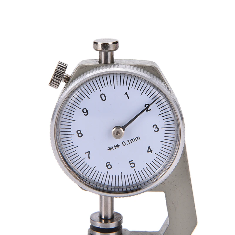 

0-10mm Leather Thickness Metal Gauge Tester Measure Leathercraft Tool Craft