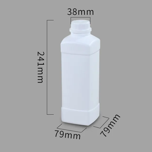15 1000 мл HDPE пластиковая бутылка с завинчивающейся крышкой пустой контейнер для жидкости, шампуня, лосьона путешествия многоразовые бутылки горячая распродажа - Цвет: 15
