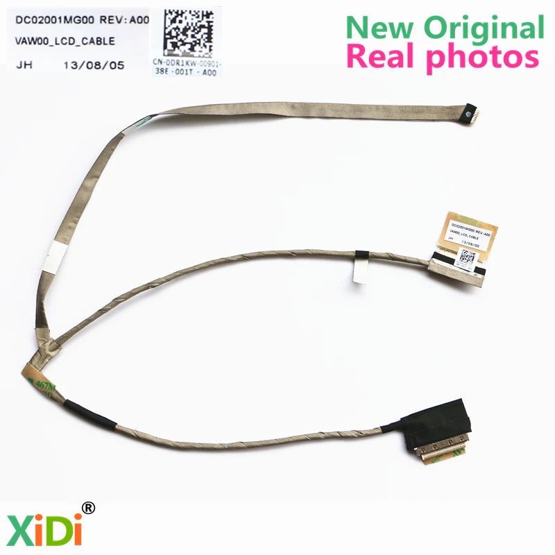 ЖК кабель для ноутбука DELL INSPIRON 15R LVDS 3521 3537 5521 V2521D 5535 5537 VAW00 DC02001MG00 с возможностью
