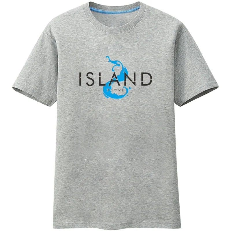 

High-Q Unisex Anime Cos ISLAND Rinne Ohara Cotton Casual T-Shirt Tee T Shirt