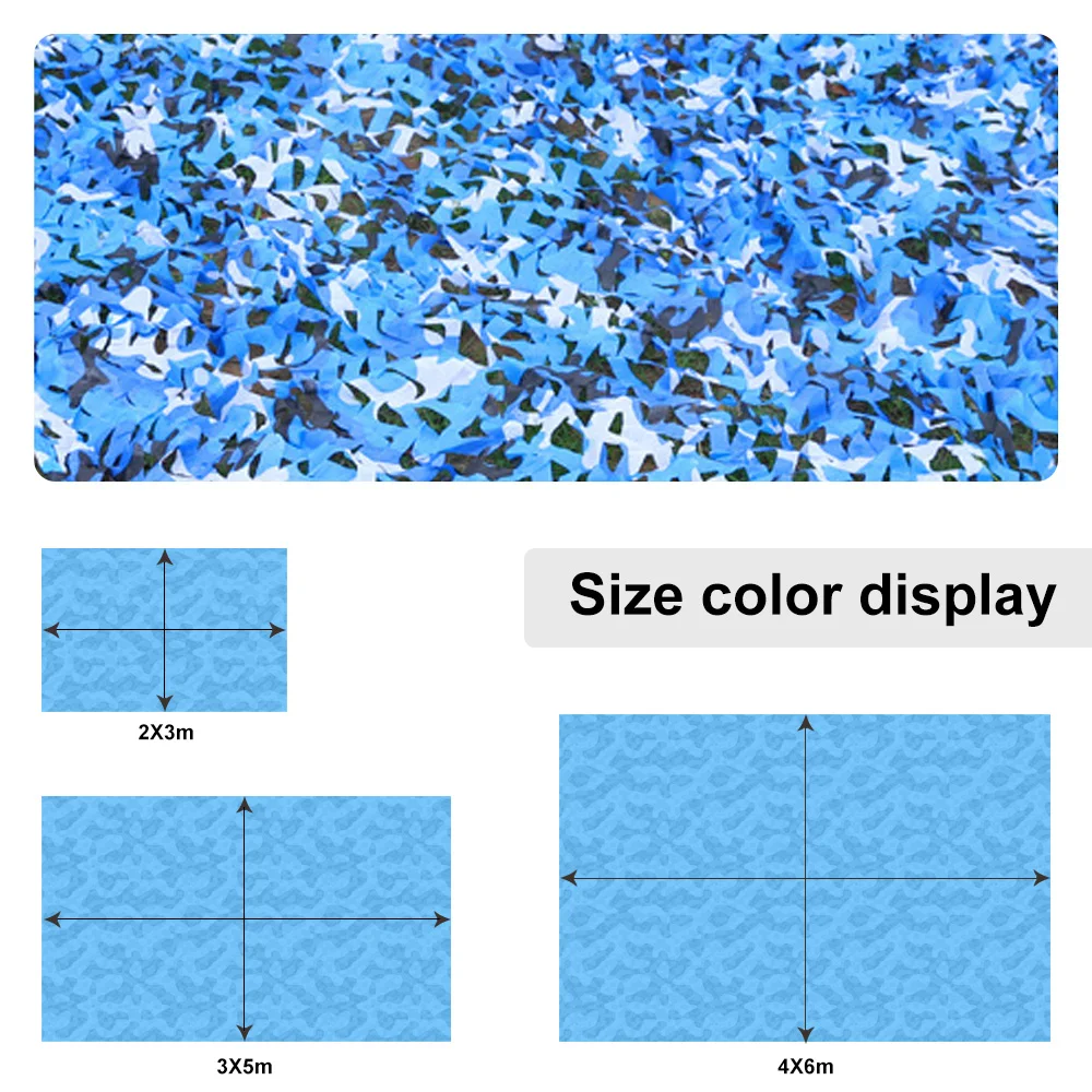 Военные рыболовные укрытия маскировочная сетка Океанский камуфляж солнечные