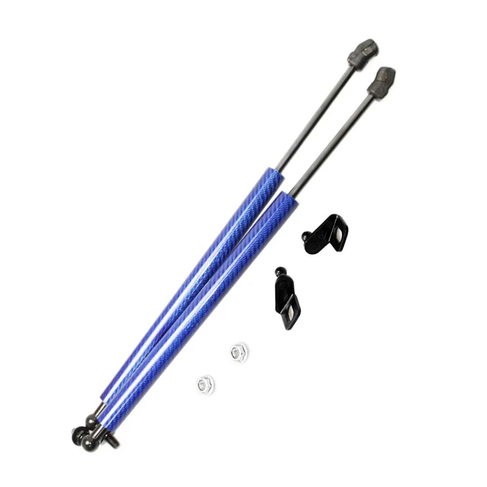blue carbon fiber Для MG ZS 2013- передний капот модифицирует газовые стойки из углеродного волокна Амортизатор подъемник поддерживает амортизатор - Цвет: blue carbon fiber