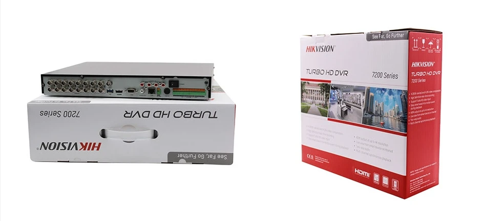 Hikvision 16CH 5 в 1 AHD DVR DS-7216HUHI-K2 Поддержка CVBS TVI CVI AHD аналоговые IP камеры P2P Облако H.265 HDMI видео рекордер