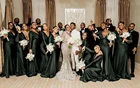 Элегантные Длинные атласные зеленые платья подружки невесты с рукавами плиссированные платья-русалки длиной в Пол для женщин