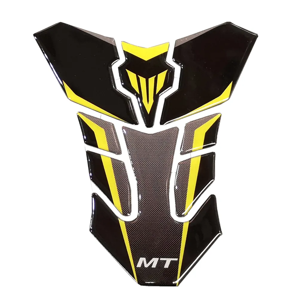 Мотоцикл для Yamaha MT10 MT-10 MT09 MT07 FZ09 MT25 топливный бак Pad светоотражающие наклейки Высокое качество 3D Tankpad протектор