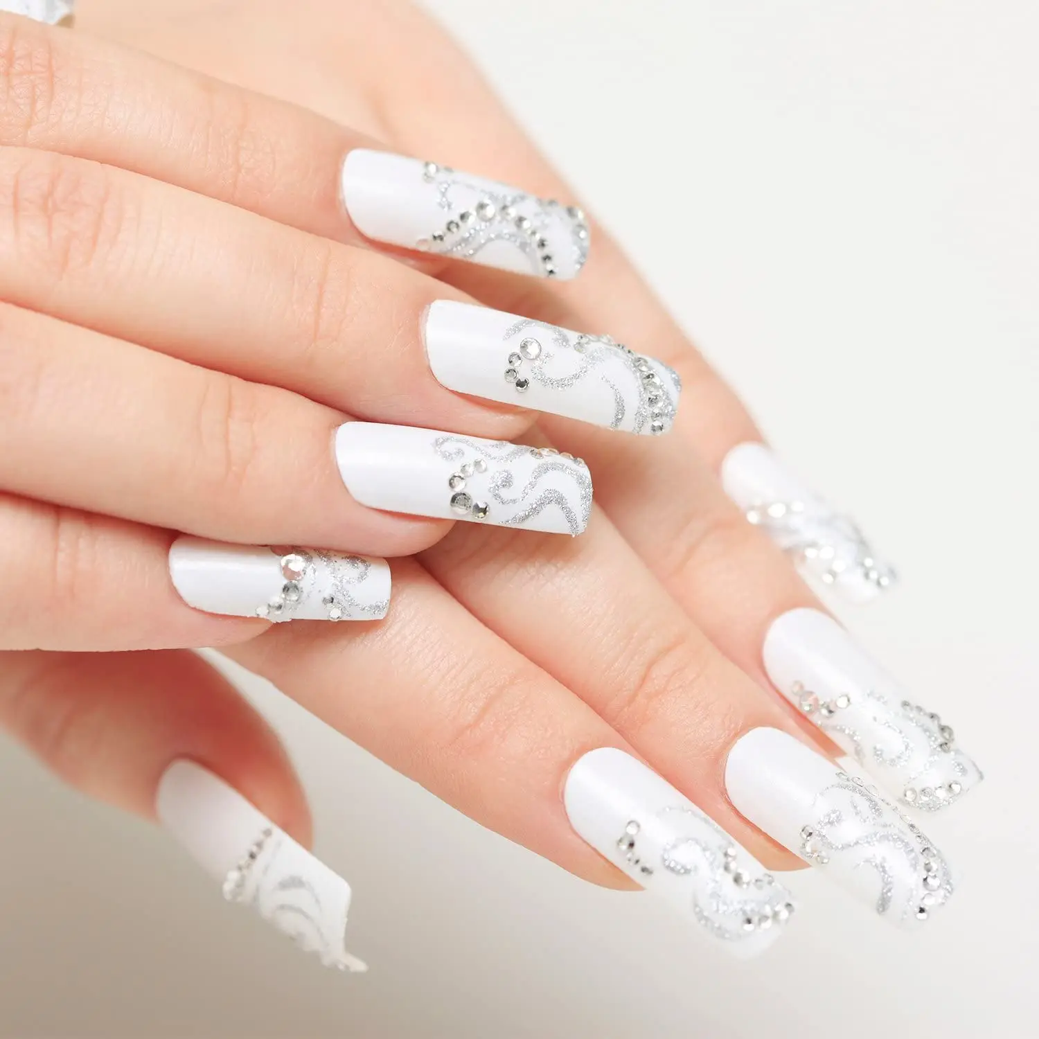 

20 pcs nail art diamond Flat Back Gems Crystal Rhinestones 46 types for Crafts Nail Face Art Clothes Shoes Bags DIY (Clear)