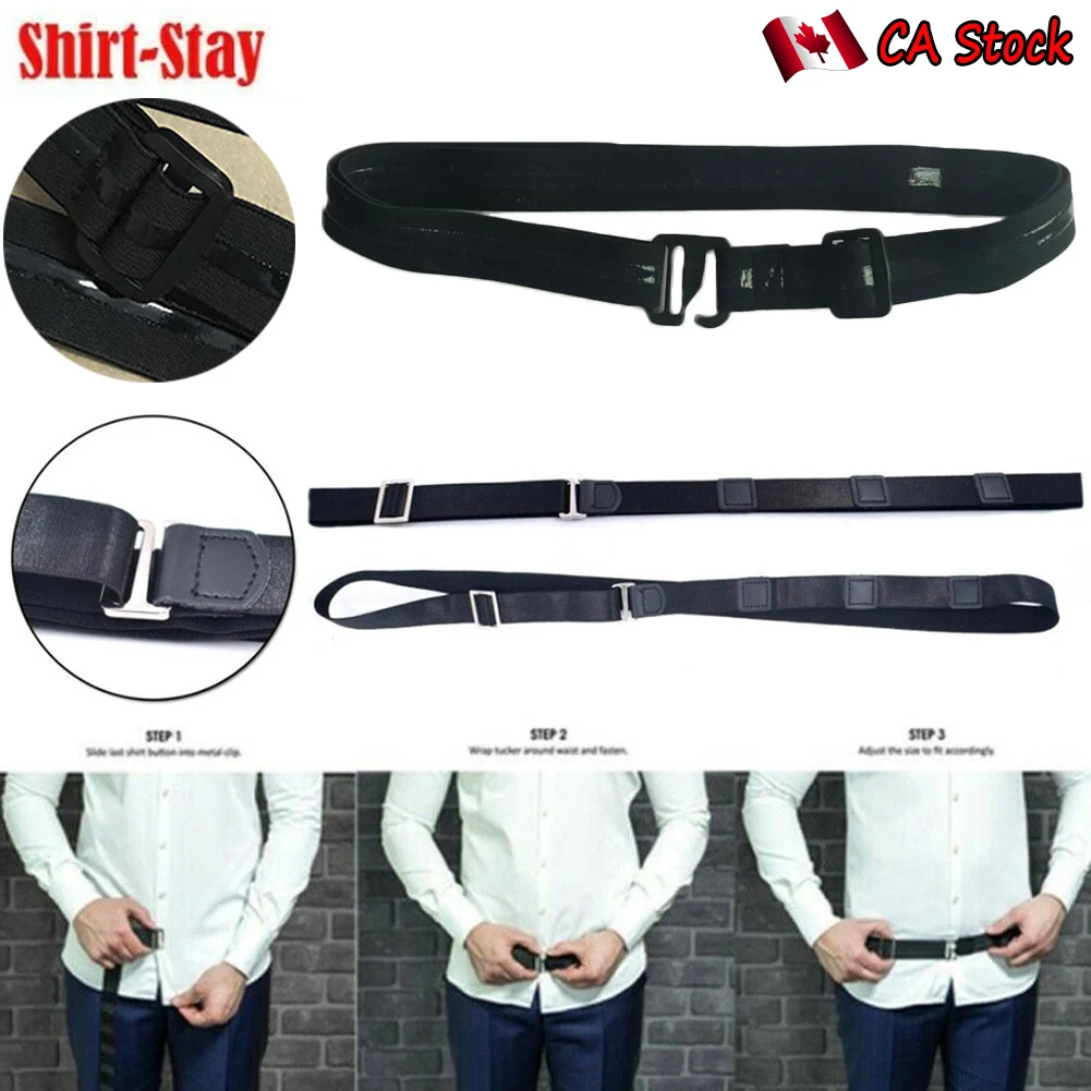 

Adjustable Shirt Holder Near Shirt Stay Best Tuck It Belt For Women Men