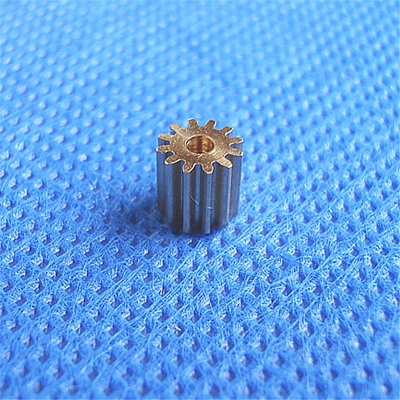 

7mm Diameter 0.5M 12T 2.3mm Copper Gear High Precision GOOD Parts