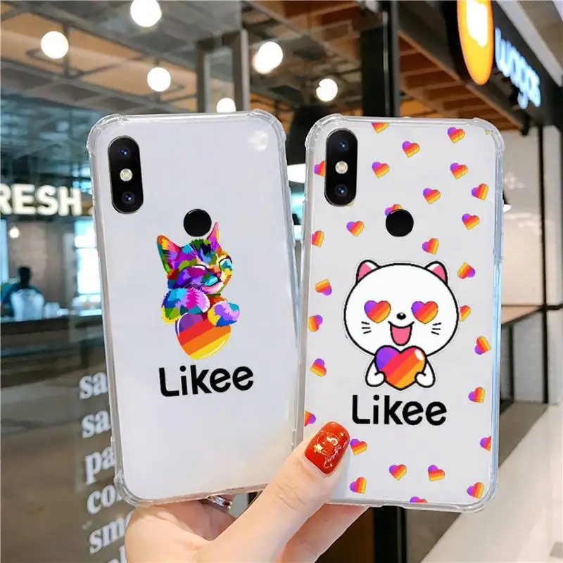 

likee Phone Case Transparent For Xiaomi CC 9 11 MAX3 Mix3 MIX2 6X 8 5x 10S 11 10 X SE lite Pro