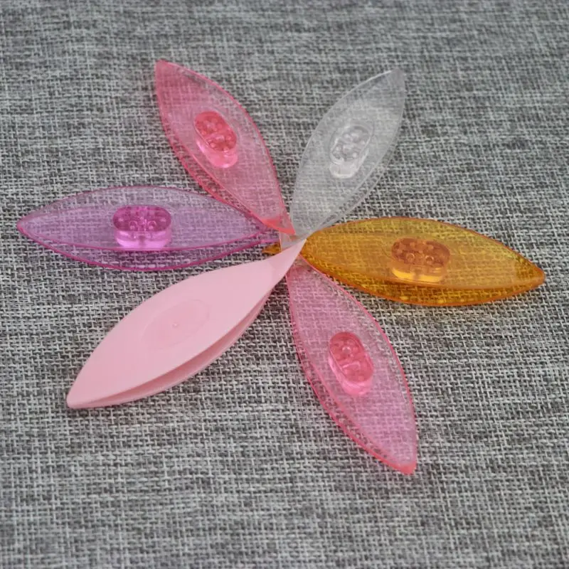 10 шт. прозрачные пластиковые строительные иглы кружевные аксессуары ручной