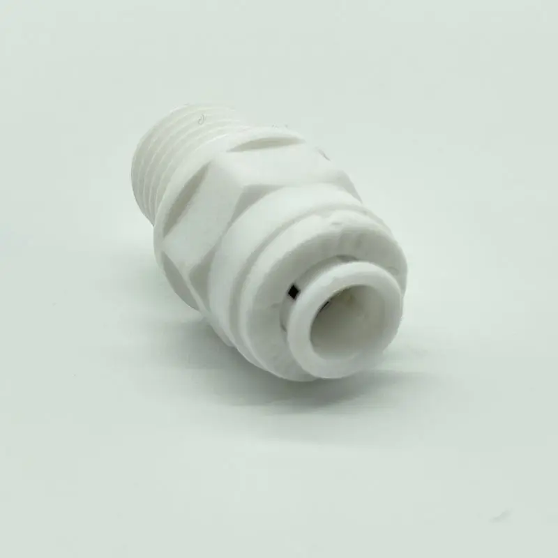 1/4 &quotнаружная резьба 1/4&quot OD труба PE фитинг шланг прямой быстрый соединитель