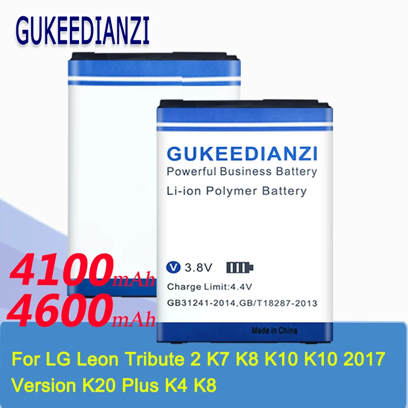 Батарея BL 46ZH для LG Leon Tribute 2 K7 K8 K10 2017 версия K20 плюс K4 M160 Aristo MS210 Trackcode|Аккумуляторы